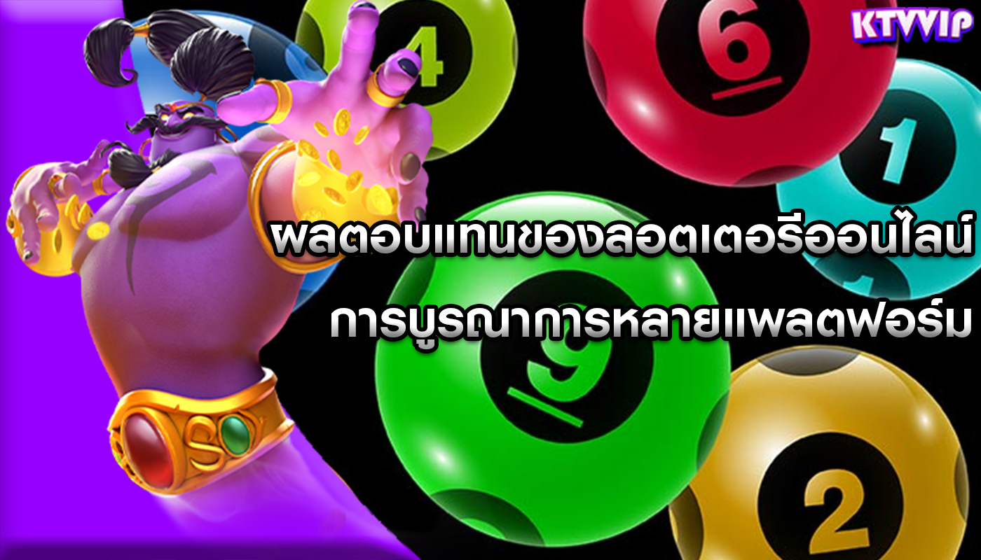 ผลตอบแทนของลอตเตอรีออนไลน์ การบูรณาการหลายแพลตฟอร์ม
